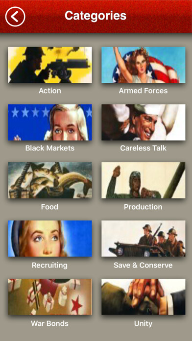 Emulate iPhone app WWIIPosters using MyAndroid Emulate iPhone app WWIIPosters using MyAndroid