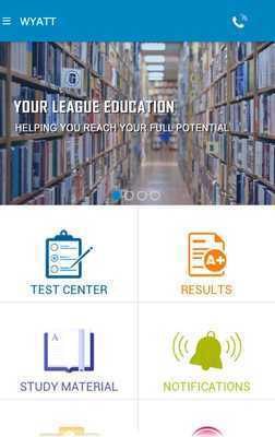 Emulate Android APK WYATT Coaching Institute