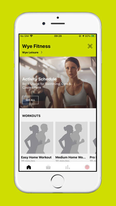 Emulate iPhone app Wye Fitness using MyAndroid Emulate iPhone app Wye Fitness using MyAndroid