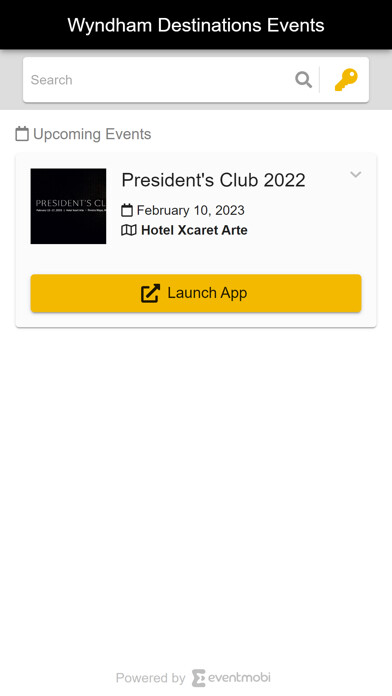 Emulate iPhone app Wyndham Destinations Events using MyAndroid Emulate iPhone app Wyndham Destinations Events using MyAndroid