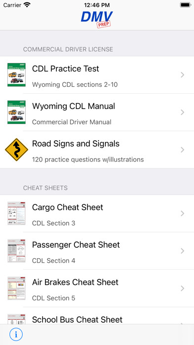 Emulate iPhone app Wyoming CDL Test Prep using MyAndroid Emulate iPhone app Wyoming CDL Test Prep using MyAndroid