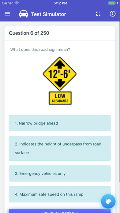 Emulate iPhone app Wyoming DOT Practice Test using MyAndroid Emulate iPhone app Wyoming DOT Practice Test using MyAndroid