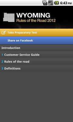 Emulate Android APK Wyoming Rules of the Road Free Emulate Android APK Wyoming Rules of the Road Free