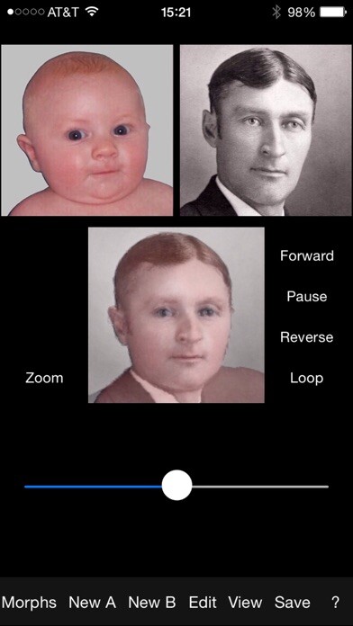 Emulate iPhone app x2yMorph using MyAndroid Emulate iPhone app x2yMorph using MyAndroid