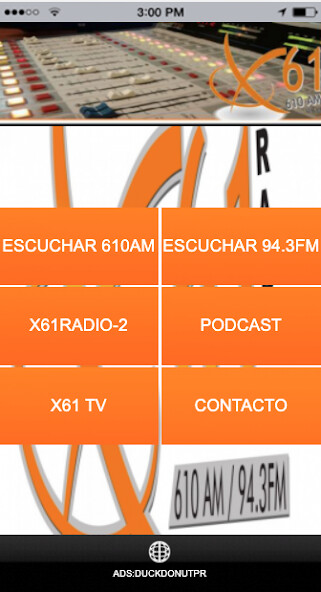 Run android online APK X61 Radio from MyAndroid or emulate X61 Radio using MyAndroid