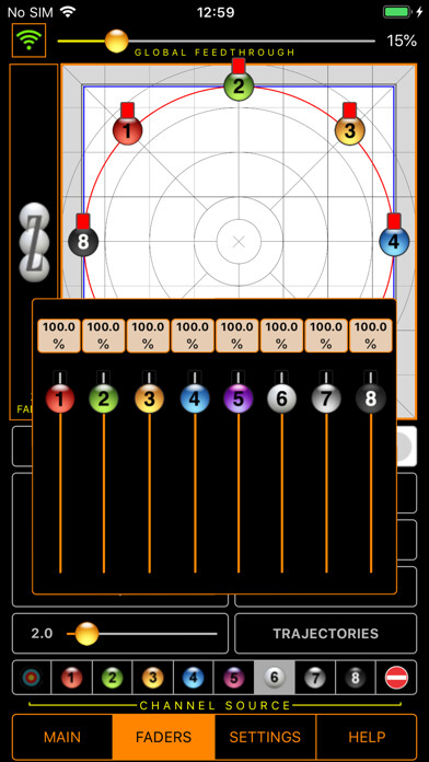 Emulate iPhone app X Air Axis using MyAndroid