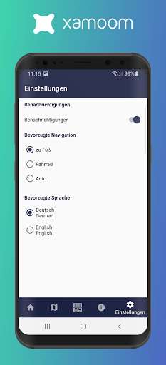 Run android online APK xamoom from MyAndroid or emulate xamoom using MyAndroid