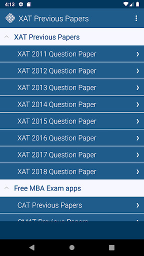 Run android online APK XAT Exam Previous Papers from MyAndroid or emulate XAT Exam Previous Papers using MyAndroid Run android online APK XAT Exam Previous Papers from MyAndroid or emulate XAT Exam Previous Papers using MyAndroid