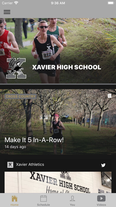 Emulate iPhone app Xavier Falcons using MyAndroid Emulate iPhone app Xavier Falcons using MyAndroid