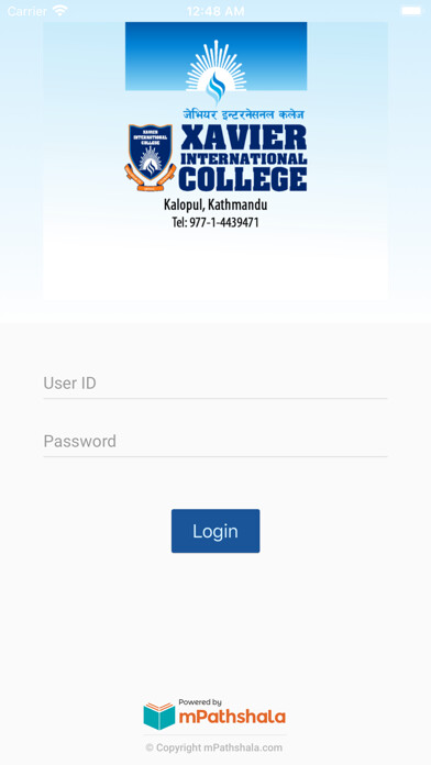 Emulate iPhone app Xavier International College using MyAndroid Emulate iPhone app Xavier International College using MyAndroid
