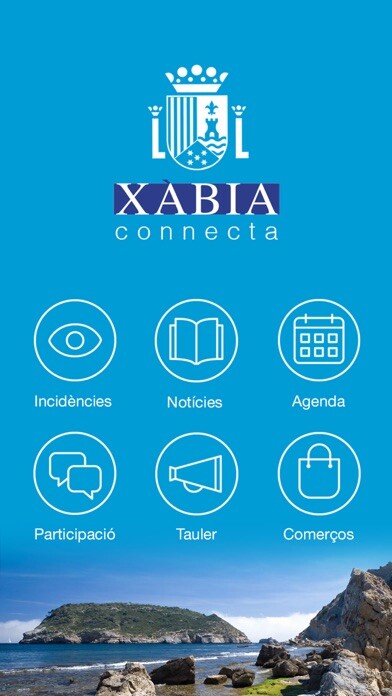 Emulate iPhone app Xàbia connecta using MyAndroid