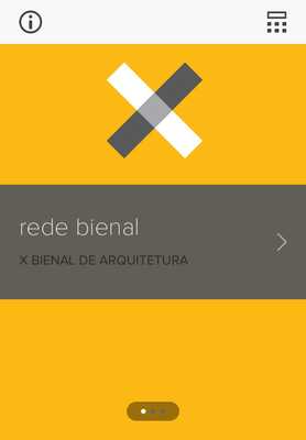 Emulate Android APK X Bienal de Arquitetura