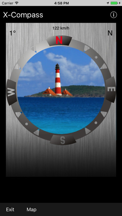Emulate iPhone app X-Compass using MyAndroid Emulate iPhone app X-Compass using MyAndroid