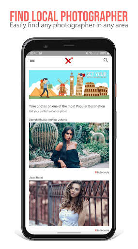 Run android online APK Xelpix - Hire photographer from MyAndroid or emulate Xelpix - Hire photographer using MyAndroid