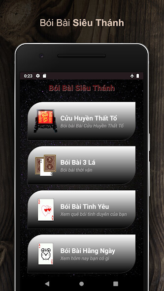 Run android online APK Xem Bói Bài from MyAndroid or emulate Xem Bói Bài using MyAndroid
