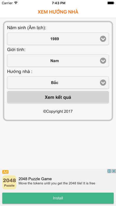 Run android online APK XEM HƯỚNG NHÀ from MyAndroid or emulate XEM HƯỚNG NHÀ using MyAndroid