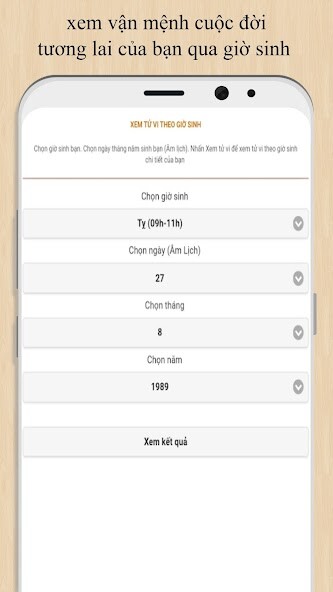 Run android online APK Xem t? vi theo gi? sinh from MyAndroid or emulate Xem t? vi theo gi? sinh using MyAndroid