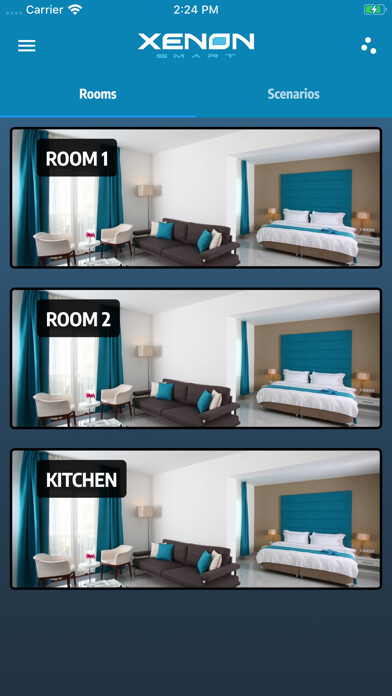 Emulate iPhone app Xenon Smart Room Controller using MyAndroid Emulate iPhone app Xenon Smart Room Controller using MyAndroid
