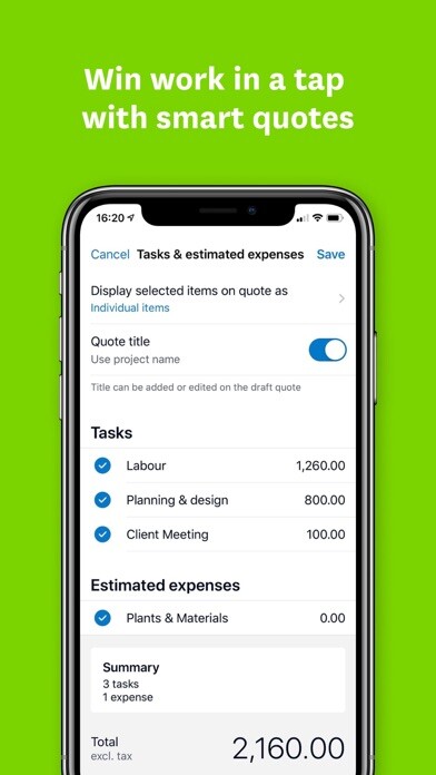 Emulate iPhone app Xero Projects using MyAndroid
