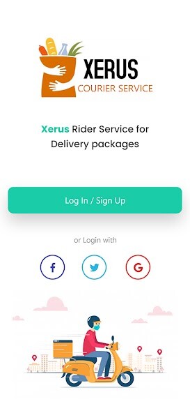 Run android online APK Xerus Courier Service from MyAndroid or emulate Xerus Courier Service using MyAndroid