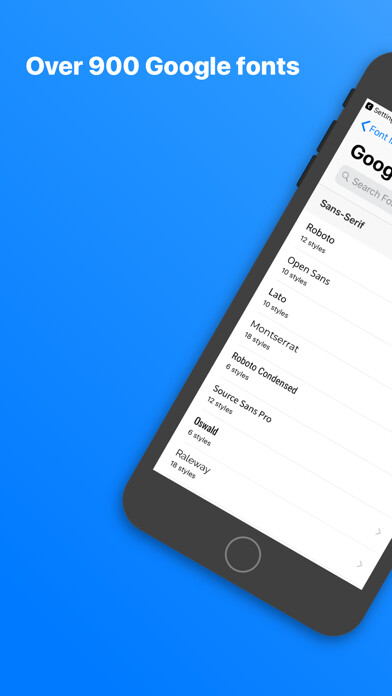 Emulate iPhone app xFont - Custom Font Installer using MyAndroid Emulate iPhone app xFont - Custom Font Installer using MyAndroid