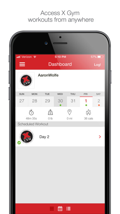 Emulate iPhone app X Gym Xercise using MyAndroid Emulate iPhone app X Gym Xercise using MyAndroid