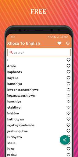 Run android online APK Xhosa To English Dictionary Offline from MyAndroid or emulate Xhosa To English Dictionary Offline using MyAndroid