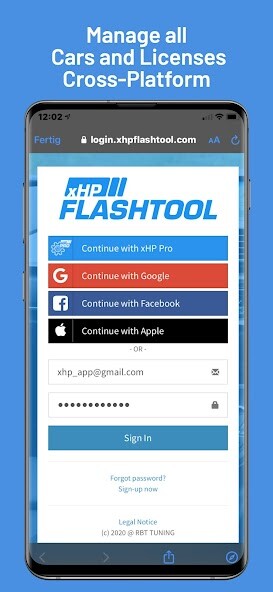 Run android online APK xHP Flashtool from MyAndroid or emulate xHP Flashtool using MyAndroid