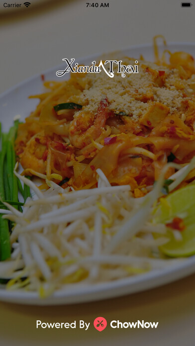 Emulate iPhone app Xiandu Thai Fusion Cuisine using MyAndroid Emulate iPhone app Xiandu Thai Fusion Cuisine using MyAndroid
