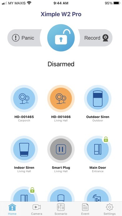 Emulate iPhone app Ximple W2 Pro using MyAndroid