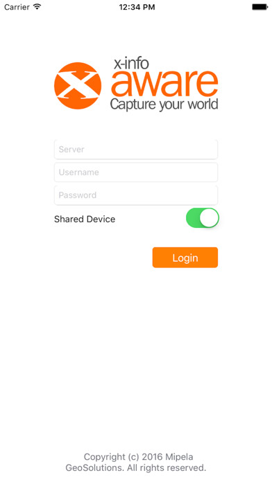 Emulate iPhone app X-Info Aware 2 using MyAndroid
