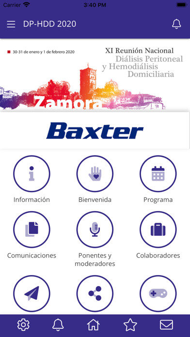 Emulate iPhone app XI REUNIÓN DP-HDD 2020 using MyAndroid Emulate iPhone app XI REUNIÓN DP-HDD 2020 using MyAndroid