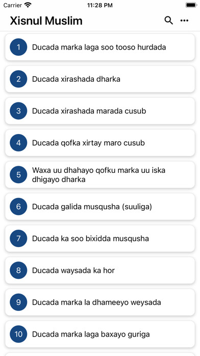 Emulate iPhone app Xisnul Muslim using MyAndroid Emulate iPhone app Xisnul Muslim using MyAndroid
