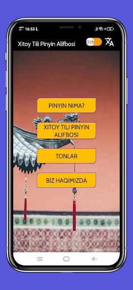 Run android online APK Xitoy Tili Pinyin Alifbosi from MyAndroid or emulate Xitoy Tili Pinyin Alifbosi using MyAndroid Run android online APK Xitoy Tili Pinyin Alifbosi from MyAndroid or emulate Xitoy Tili Pinyin Alifbosi using MyAndroid