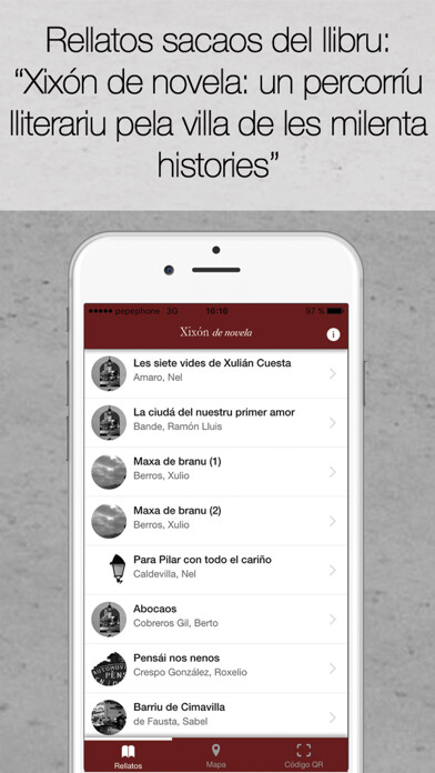 Emulate iPhone app Xixn de Novela using MyAndroid