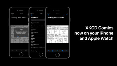 Emulate iPhone app XKCD Unofficial: Wrist & Phone using MyAndroid