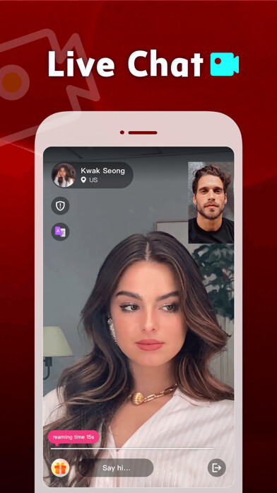 Emulate iPhone app X³ Live Chat with Strangers using MyAndroid
