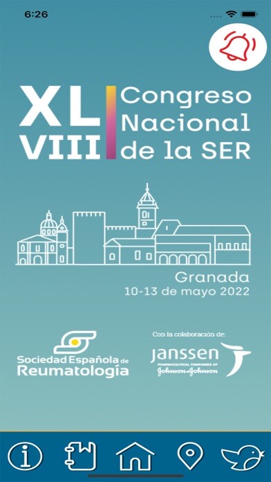 Emulate iPhone app XLVIII Congreso SER 2022 using MyAndroid Emulate iPhone app XLVIII Congreso SER 2022 using MyAndroid