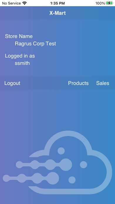 Emulate iPhone app X-Mart Mobile using MyAndroid