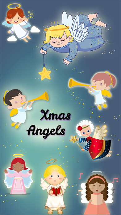 Emulate iPhone app Xmas Angels Emoji & Stickers using MyAndroid Emulate iPhone app Xmas Angels Emoji & Stickers using MyAndroid