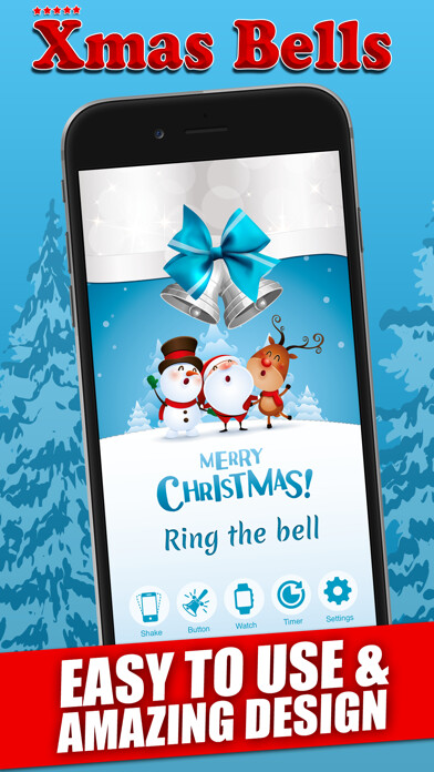 Emulate iPhone app XMAS BELLS - Christmas using MyAndroid