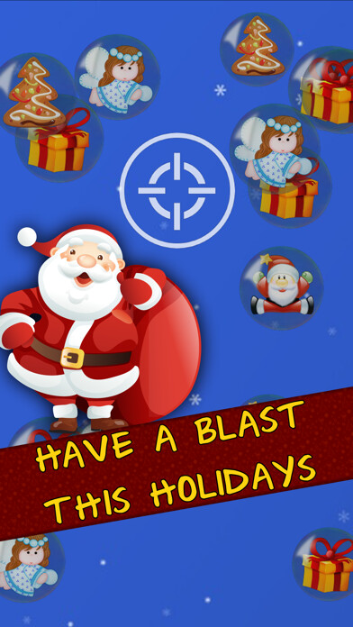 Emulate iPhone app Xmas Blast - bubble game using MyAndroid