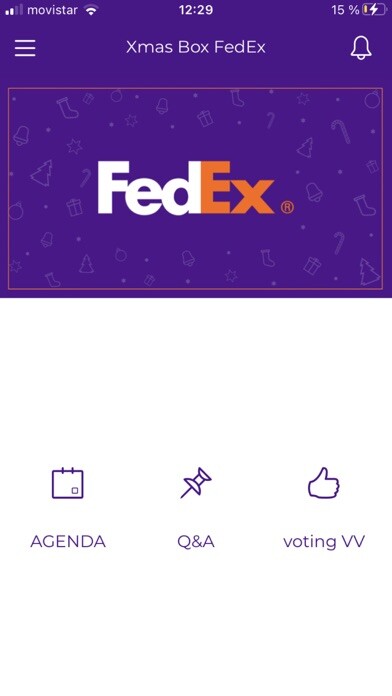 Emulate iPhone app Xmas Box FedEx using MyAndroid
