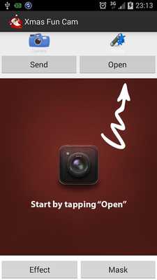 Emulate Android APK Xmas Fun Cam FREE
