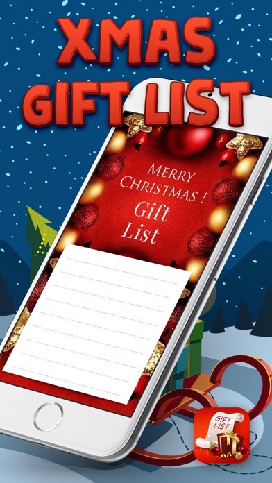 Emulate iPhone app Xmas Gift List using MyAndroid Emulate iPhone app Xmas Gift List using MyAndroid