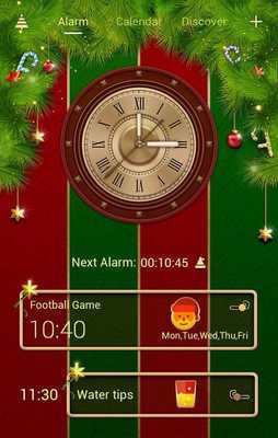 Emulate Android APK Xmas GO Clock Theme