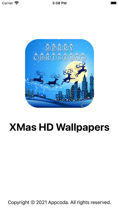 Emulate iPhone app XMas HD wallpapers using MyAndroid Emulate iPhone app XMas HD wallpapers using MyAndroid
