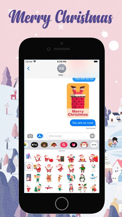 Emulate iPhone app Xmas Sticker:Christs Noel 2021 using MyAndroid Emulate iPhone app Xmas Sticker:Christs Noel 2021 using MyAndroid