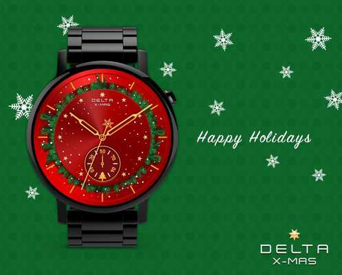 Emulate Android APK X-Mas watchface by Delta Emulate Android APK X-Mas watchface by Delta