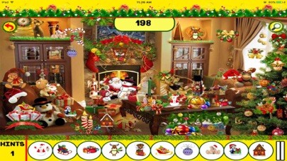 Emulate iPhone app Xmas Wonderland : Find Objects using MyAndroid